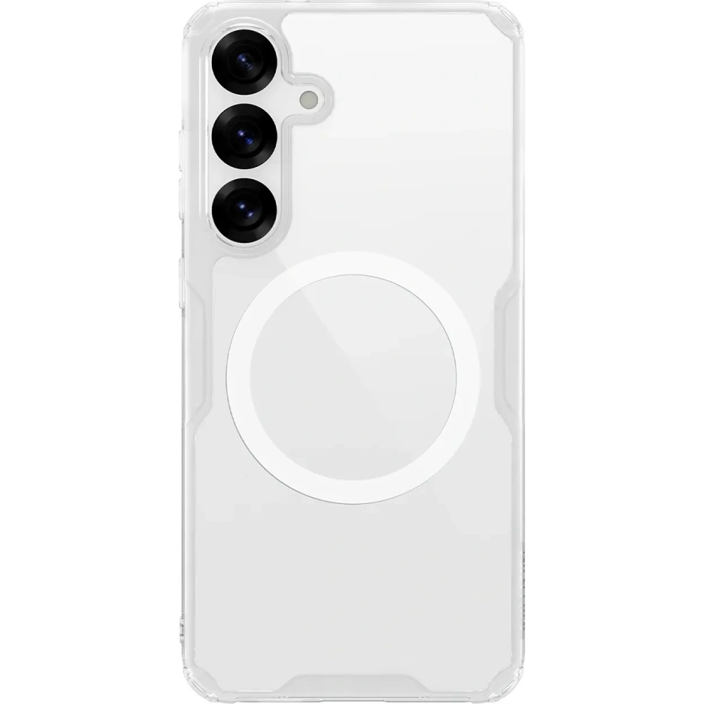 Wholesale Nillkin Nature TPU Pro Magnetic Case MagSafe Samsung Galaxy S25 white - NLK1659 - {ean13} - Hurt
