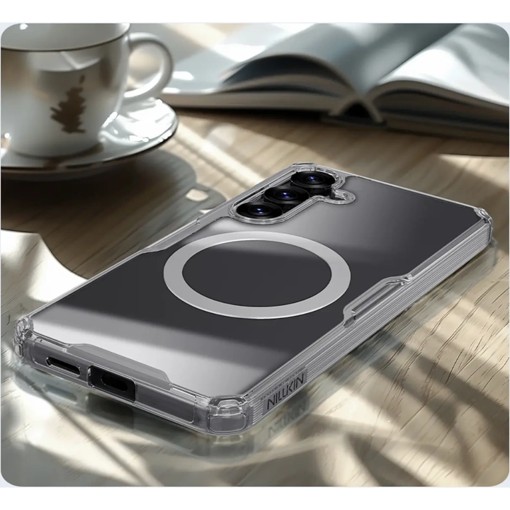Hurtownia GSM - Nillkin Nature TPU Pro Magnetic Case MagSafe Samsung Galaxy S25 alb - NLK1659 - {ean13} - Hurt