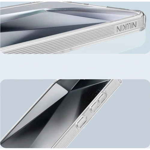 Etui Nillkin Nature TPU Pro Magnetic Case MagSafe Samsung Galaxy S25 białe