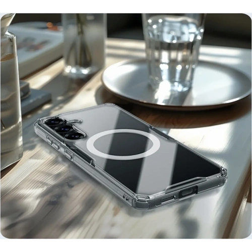 Etui Nillkin Nature TPU Pro Magnetic Case MagSafe Samsung Galaxy S25 białe