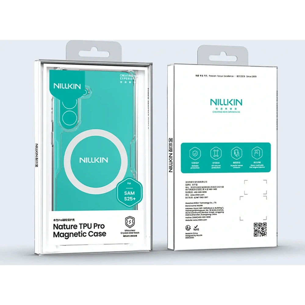 Hurtownia GSM - Nillkin Nature TPU Pro Magnetic Case MagSafe Samsung Galaxy S25 alb - NLK1659 - {ean13} - Hurt
