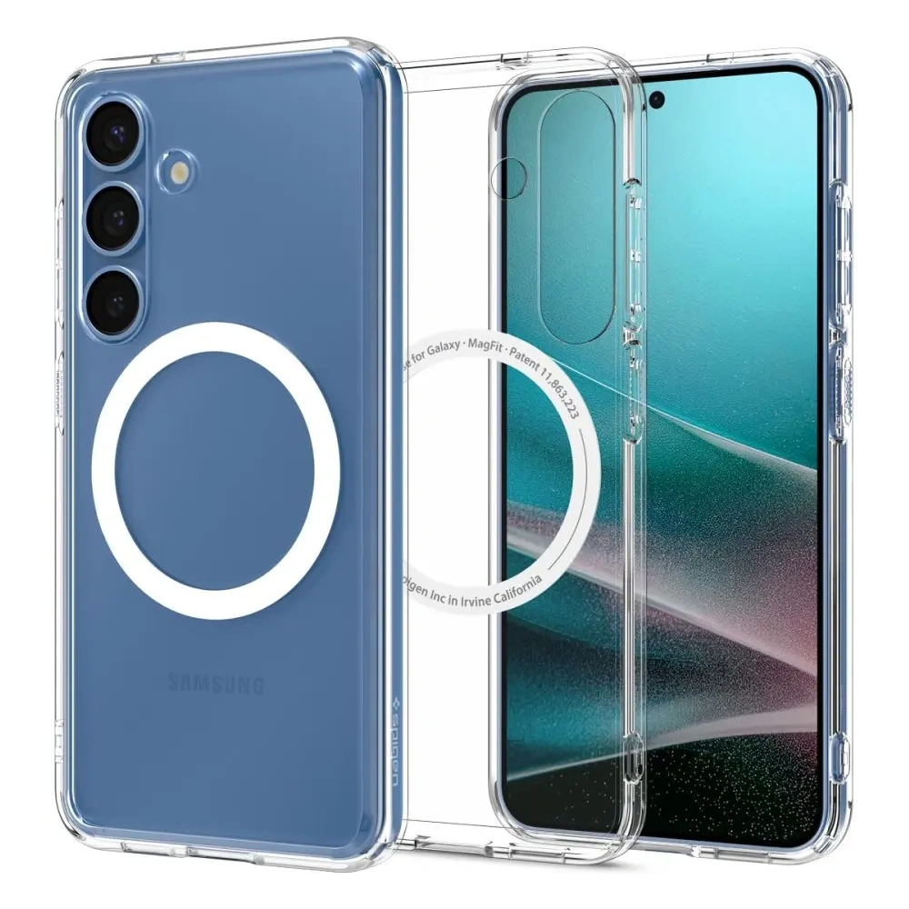 Hurtownia GSM - Spigen Ultra Hybrid Mag MagSafe Samsung Galaxy S25+ Plus Klar/weiß - SPN16610 - {ean13} - Hurt