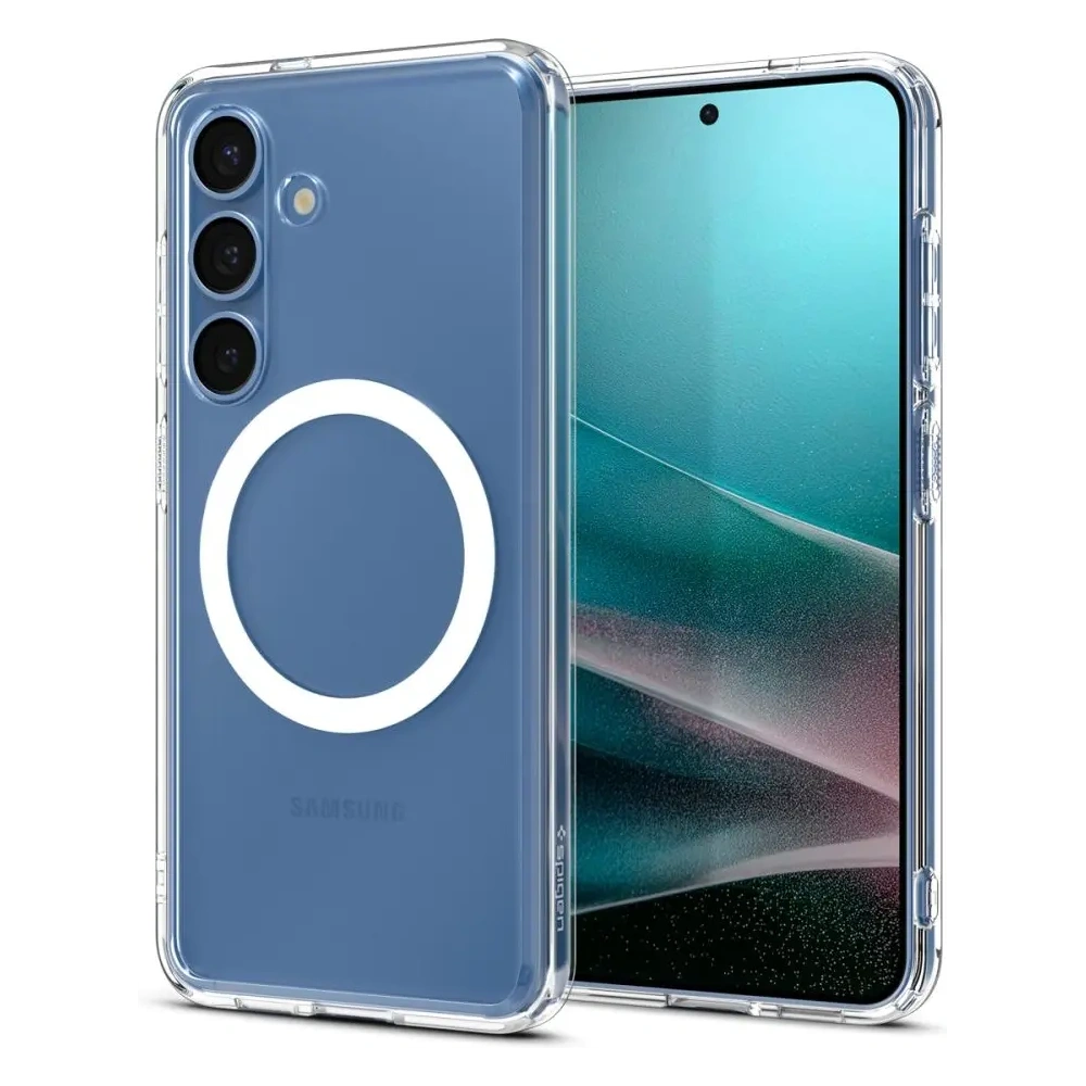 Hurtownia GSM - Spigen Ultra Hybrid Mag MagSafe Samsung Galaxy S25+ Plus Klar/weiß - SPN16610 - {ean13} - Hurt