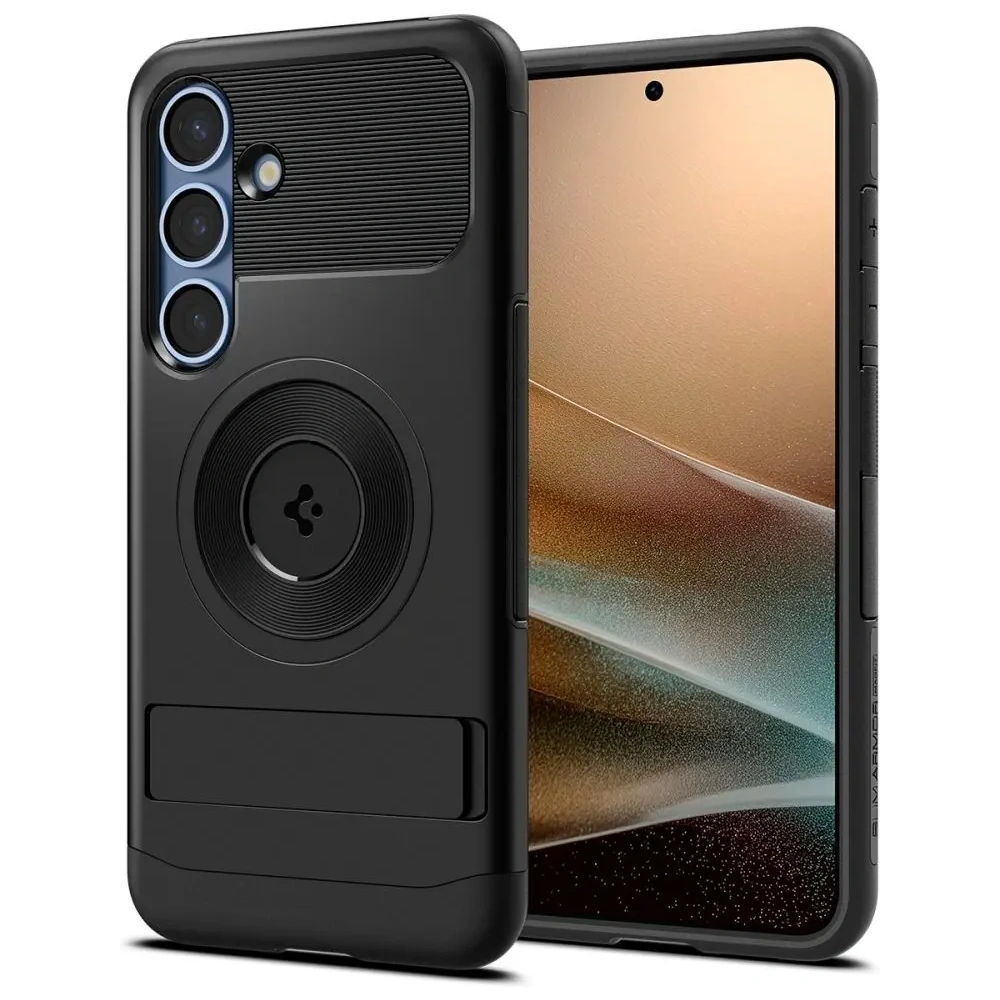 Hurtownia GSM - Spigen Slim Armor Mag MagSafe Samsung Galaxy S25+ Plus Negru - SPN16611 - {ean13} - Hurt