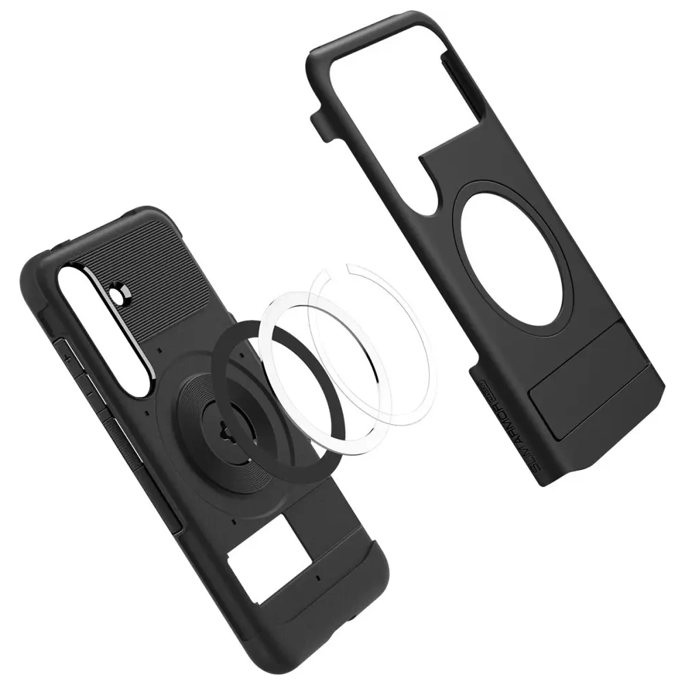 Hurtownia GSM - Spigen Slim Armor Mag MagSafe Samsung Galaxy S25+ Plus Schwarz - SPN16611 - {ean13} - Hurt