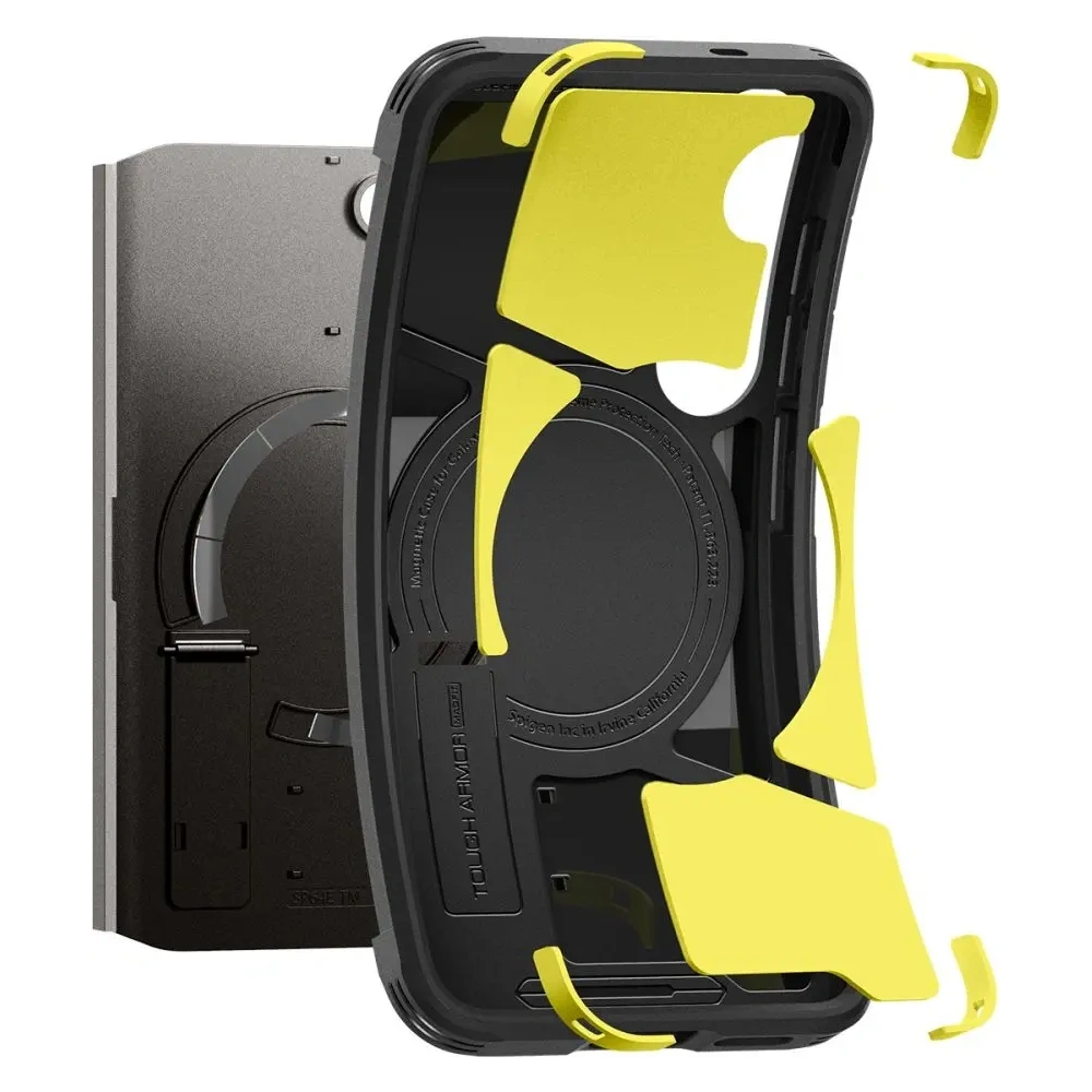 Wholesale Spigen Tough Armor MagSafe Samsung Galaxy S25 Black - SPN16616 - {ean13} - Hurt