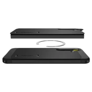 Wholesale Spigen Tough Armor MagSafe Samsung Galaxy S25 Black - SPN16616 - {ean13} - Hurt