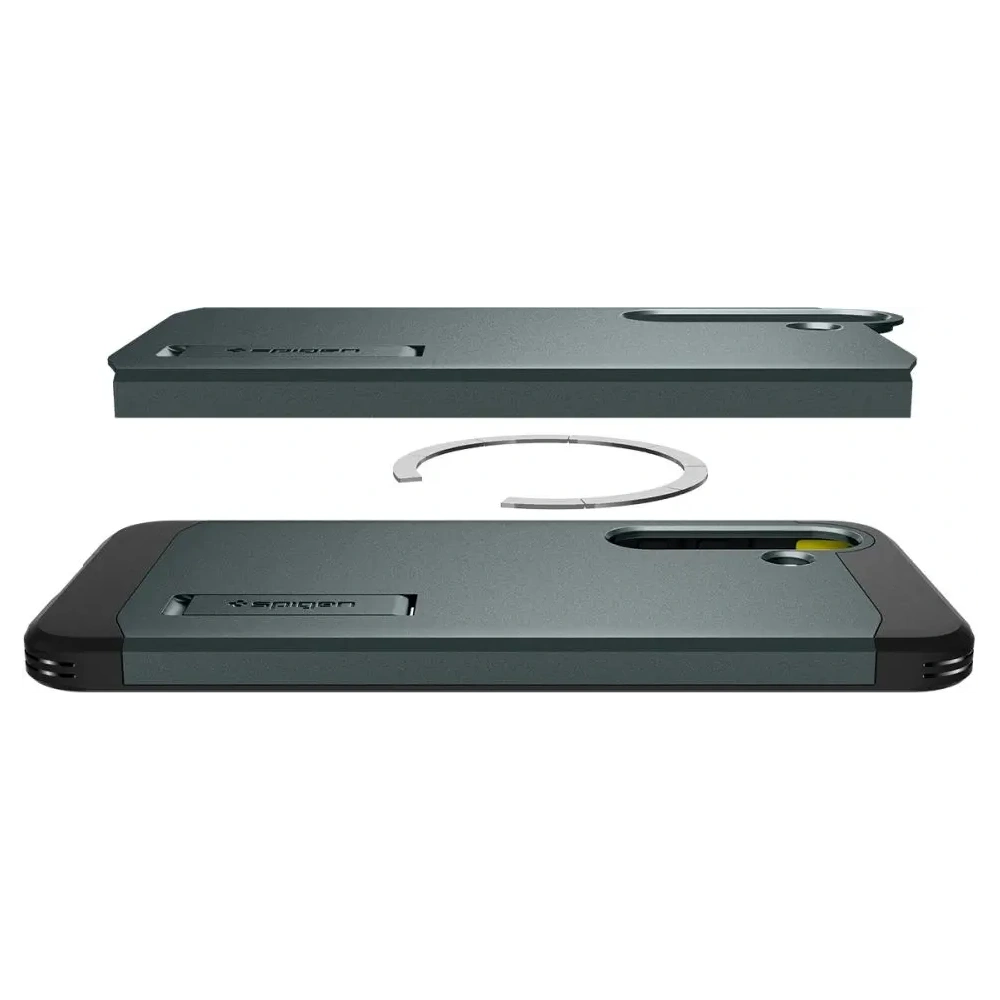 Hurtownia GSM - Spigen Tough Armor MagSafe Samsung Galaxy S25 Abyss Grün - SPN16618 - {ean13} - Hurt