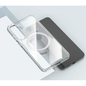 Wholesale Nillkin Nature TPU Pro Magnetic Case MagSafe Samsung Galaxy S25+ Plus white - NLK1660 - {ean13} - Hurt