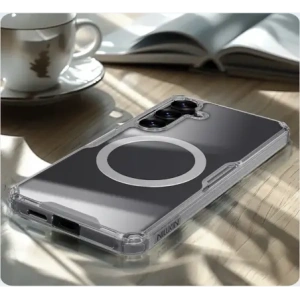 Wholesale Nillkin Nature TPU Pro Magnetic Case MagSafe Samsung Galaxy S25+ Plus white - NLK1660 - {ean13} - Hurt