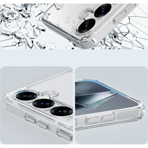 Etui Nillkin Nature TPU Pro Magnetic Case MagSafe Samsung Galaxy S25+ Plus białe