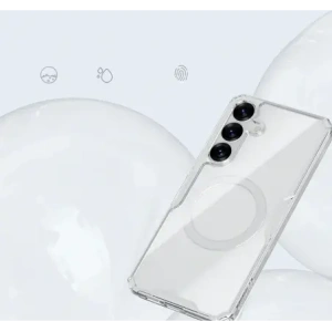 Wholesale Nillkin Nature TPU Pro Magnetic Case MagSafe Samsung Galaxy S25+ Plus white - NLK1660 - {ean13} - Hurt