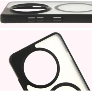 Hurtownia GSM - Bizon Case MatteO Magnetic OnePlus 13R átlátszó fekete kerettel - BIZ8210 - {ean13} - Hurt