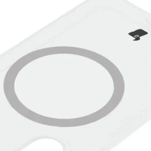 Etui z pierścieniem magnetycznym Bizon Case CrystalO do Samsung Galaxy S25 przezroczyste