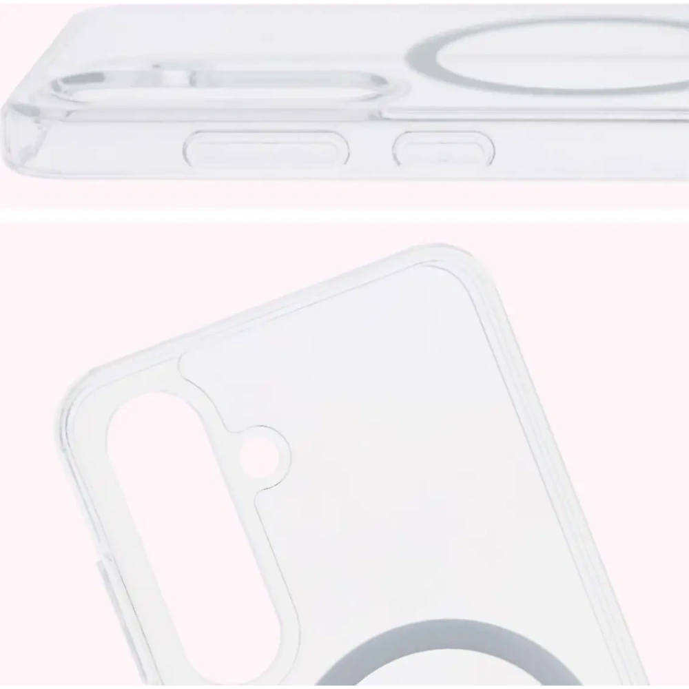 Wholesale Bizon Case CrystalO Magnetic Samsung Galaxy S25 clear - BIZ8211 - {ean13} - Hurt