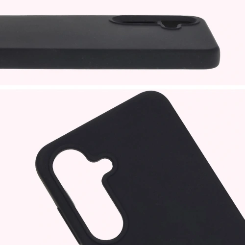 Silikonowe etui Bizon Soft Case do Samsung Galaxy S25 czarne