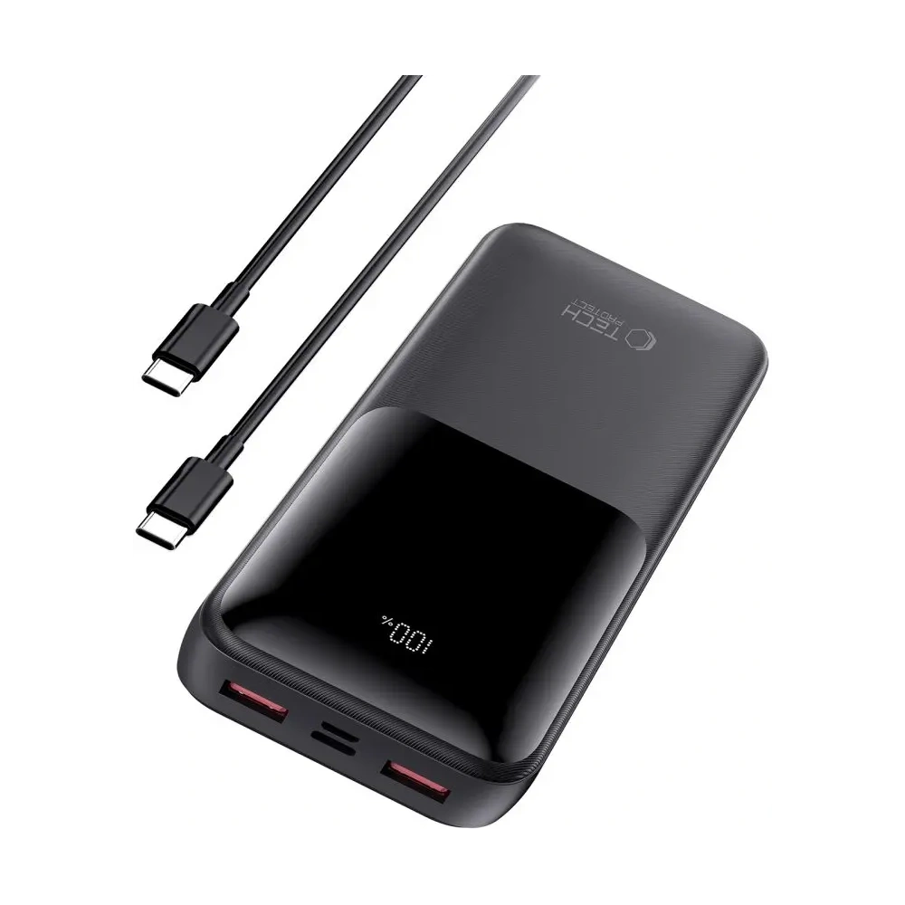 Hurtownia GSM - Tech-Protect PB02 Powerbank 20000mAh 22.5W Negru - THP3847 - {ean13} - Hurt