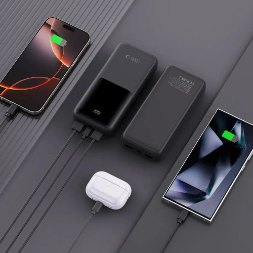 Powerbank Tech-Protect PB02 20000mAh 22.5W Black