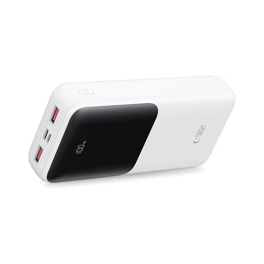 Hurtownia GSM - Powerbank Tech-Protect PB02 20000mAh 22.5W Bílá - THP3848 - {ean13} - Hurt