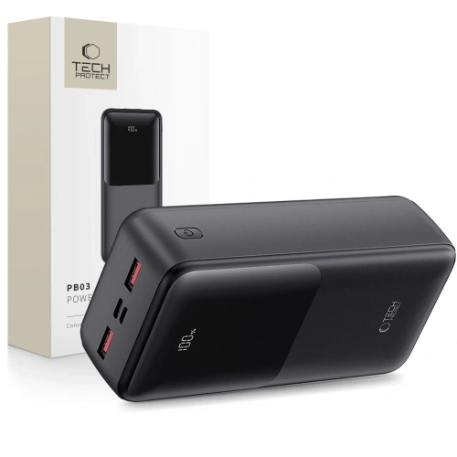 Powerbank Tech-Protect PB03 30000mAh 22.5W Black