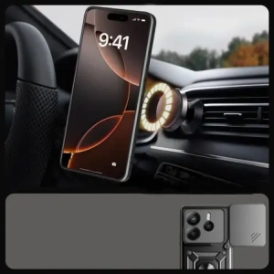 Hurtownia GSM - Tech-Protect Camshield Pro Xiaomi Redmi Note 14 5G Negru Mat - THP3852 - {ean13} - Hurt