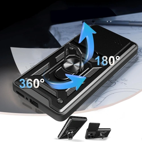 Etui Tech-Protect Camshield Pro Xiaomi Redmi Note 14 5G Matte Black