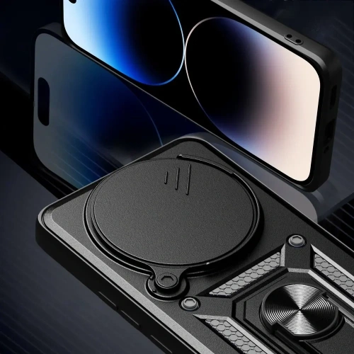 Etui Tech-Protect Camshield Pro Xiaomi Redmi Note 14 Pro+ Plus 5G Matte Black