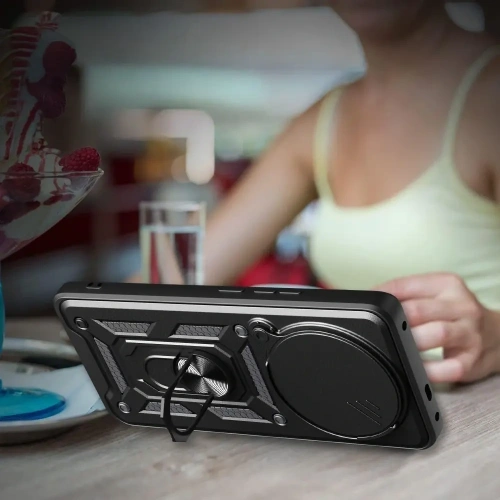 Etui Tech-Protect Camshield Pro Xiaomi Redmi Note 14 Pro+ Plus 5G Matte Black