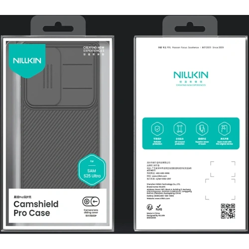 Etui Nillkin CamShield Pro Samsung Galaxy S25 Ultra czarne