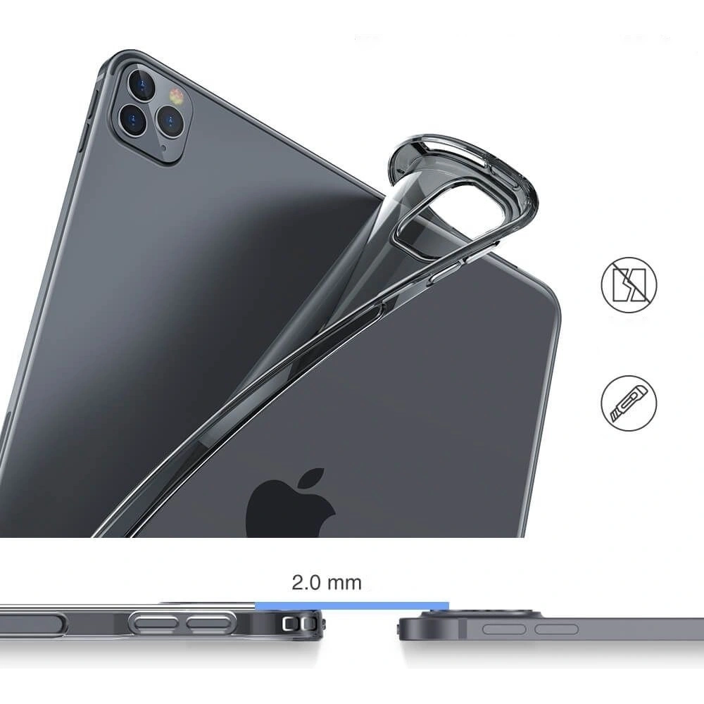 Hurtownia GSM - Etui ESR Rebound Shell Apple iPad Pro 12.9 2018/2020 (3. i 4. generacji) Clear - ESR166CL - {ean13} - Hurt