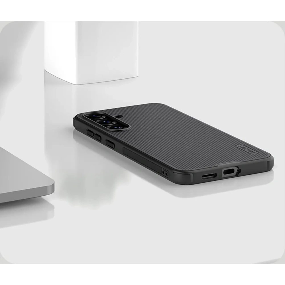 Hurtownia GSM - Nillkin Super Frosted Shield Pro Magnetic tok Samsung Galaxy S25+ Plus MagSafe fekete - NLK1665 - {ean13} - Hurt