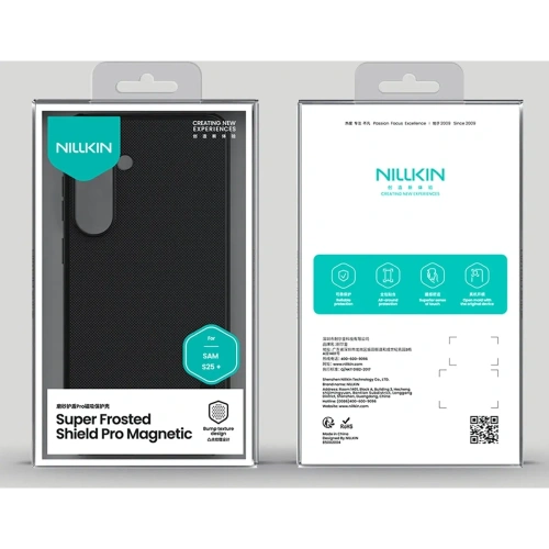 Etui Nillkin Super Frosted Shield Pro Magnetic Case Samsung Galaxy S25+ Plus MagSafe czarne