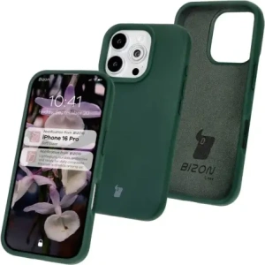 Hurtownia GSM - Silikonové pouzdro Bizon Soft Case pro Apple iPhone 16 Pro tmavě zelené - BIZ8213 - {ean13} - Hurt