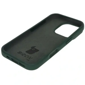 Hurtownia GSM - Silikonové pouzdro Bizon Soft Case pro Apple iPhone 16 Pro tmavě zelené - BIZ8213 - {ean13} - Hurt
