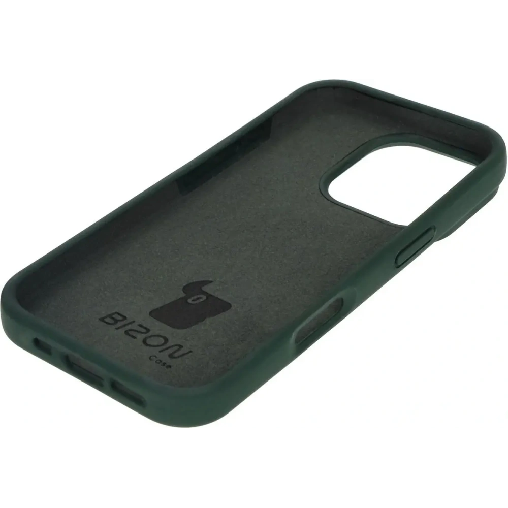 Hurtownia GSM - Silikonové pouzdro Bizon Soft Case pro Apple iPhone 16 Pro tmavě zelené - BIZ8213 - {ean13} - Hurt