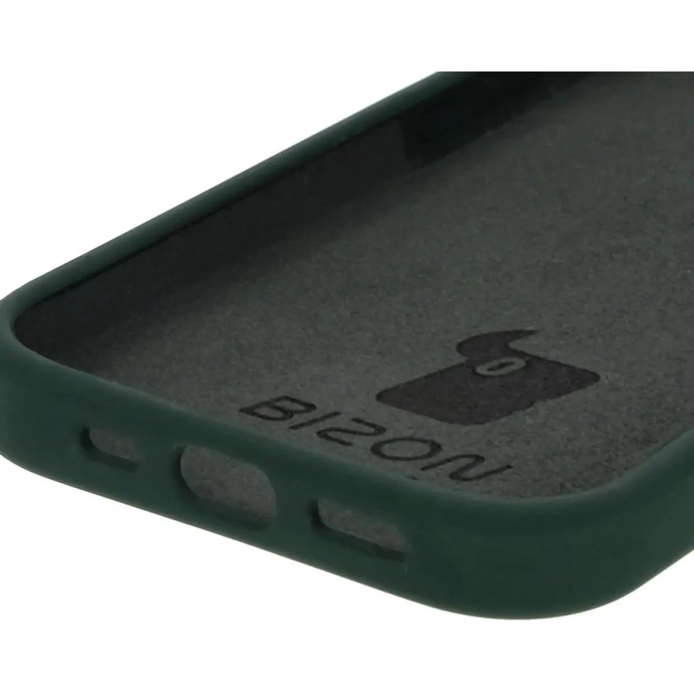 Hurtownia GSM - Silikonové pouzdro Bizon Soft Case pro Apple iPhone 16 Pro tmavě zelené - BIZ8213 - {ean13} - Hurt