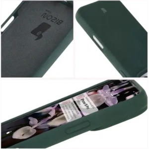 Hurtownia GSM - Silikonové pouzdro Bizon Soft Case pro Apple iPhone 16 Pro tmavě zelené - BIZ8213 - {ean13} - Hurt