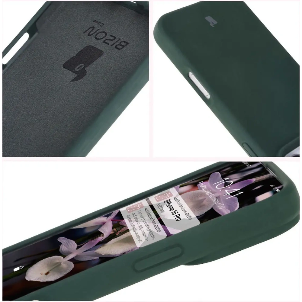 Hurtownia GSM - Bizon Soft Case Apple iPhone 16 Pro dunkelgrün - BIZ8213 - {ean13} - Hurt