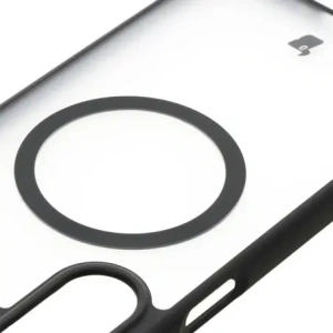 Hurtownia GSM - Etui z pierścieniem magnetycznym Bizon Case MatteO do Samsung Galaxy A26 5G półprzezroczyste z czarną ramką - BIZ8214 - {ean13} - Hurt