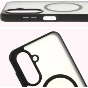 Hurtownia GSM - Bizon Case MatteO Samsung Galaxy A26 5G translucid cu cadru negru - BIZ8214 - {ean13} - Hurt