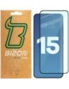 Bizon Glass Edge 2 Xiaomi 15 schwarzer Rahmen