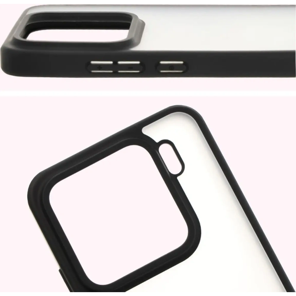 Wholesale Bizon Case Angelo Xiaomi 15 tinted with a black frame - BIZ8216 - {ean13} - Hurt