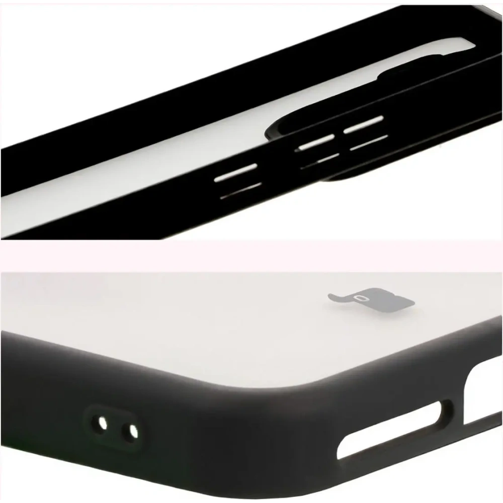 Wholesale Bizon Case Angelo Xiaomi 15 tinted with a black frame - BIZ8216 - {ean13} - Hurt