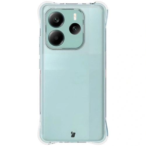 Elastyczne etui Bizon Case Salpa do Xiaomi Redmi Note 14 5G przezroczyste