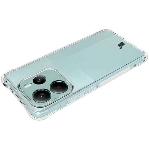 Elastyczne etui Bizon Case Salpa do Xiaomi Redmi Note 14 5G przezroczyste