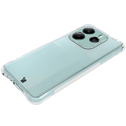 Elastyczne etui Bizon Case Salpa do Xiaomi Redmi Note 14 5G przezroczyste