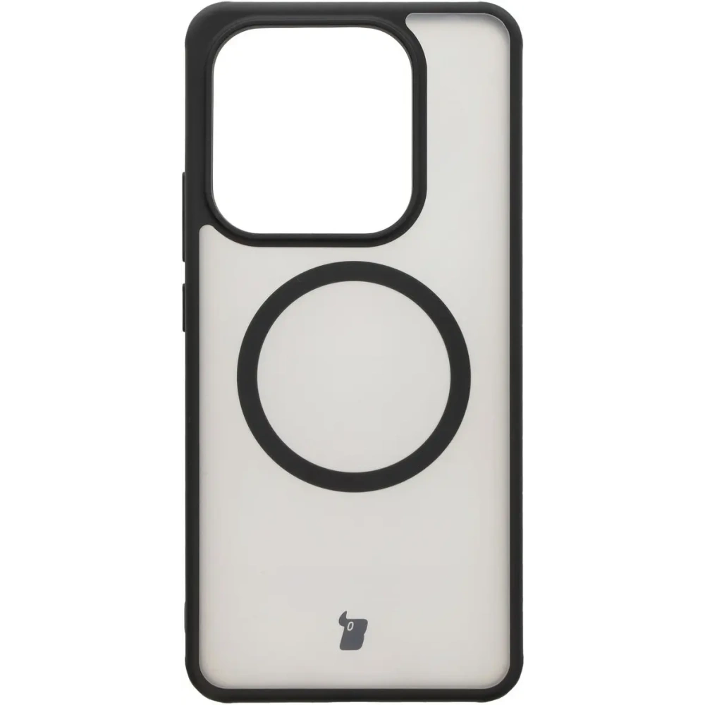 Hurtownia GSM - Bizon Case MatteO Xiaomi Redmi Note 14 5G áttetsző fekete kerettel - BIZ8220 - {ean13} - Hurt