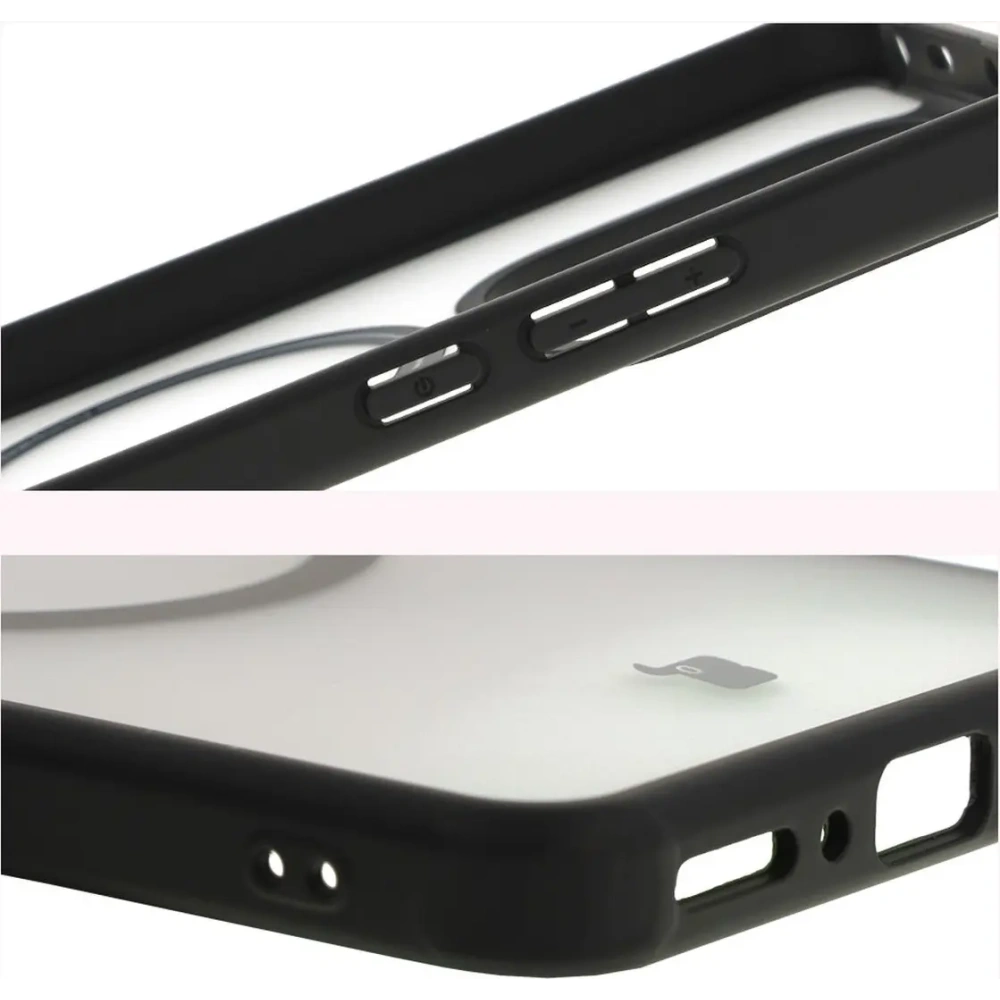 Hurtownia GSM - Bizon Case MatteO Xiaomi Redmi Note 14 5G áttetsző fekete kerettel - BIZ8220 - {ean13} - Hurt