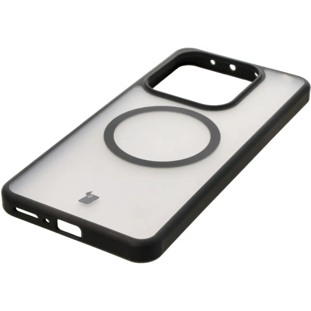 Hurtownia GSM - Bizon Case MatteO Xiaomi Redmi Note 14 5G áttetsző fekete kerettel - BIZ8220 - {ean13} - Hurt