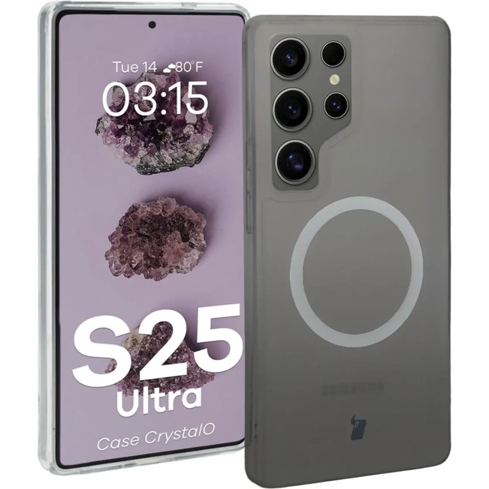 Hurtownia GSM - Bizon Case CrystalO Samsung Galaxy S25 Ultra clar - BIZ8223 - {ean13} - Hurt